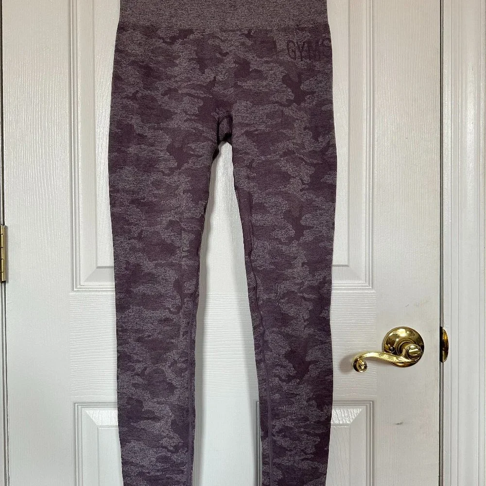 Gymshark Camo Seamless Leggings - Picture 2 of 3